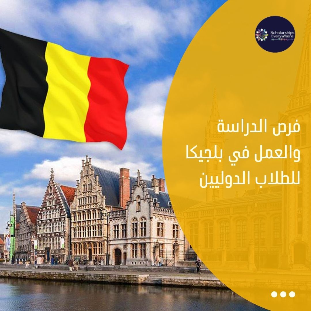 فرص الدراسة والعمل في بلجيكا للطلاب الدوليين