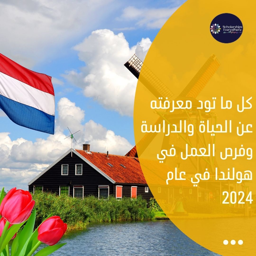 كل ما تود معرفته عن الحياة والدراسة وفرص العمل في هولندا في عام 2024