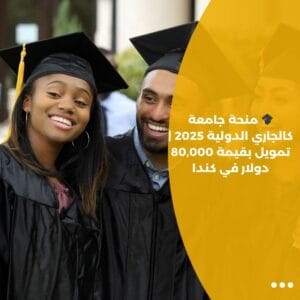 🎓 منحة جامعة كالجاري الدولية 2025 | تمويل بقيمة 80,000 دولار في كندا